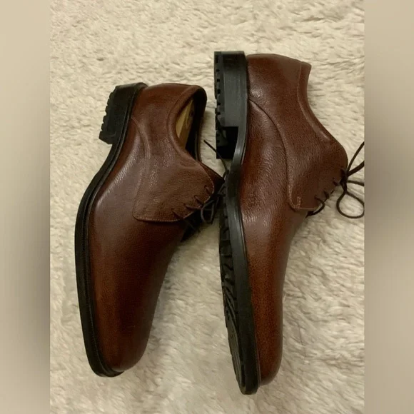 Cole Haan Men’s Brown Leather dress shoes size 11.5 - Picture 4 of 11